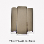 1" Flat Screw Magnetic Clasps