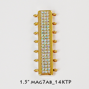 1.5" MagFlat_Swarovski Crystals