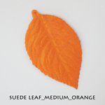 Suede Leaf_Medium_Orange