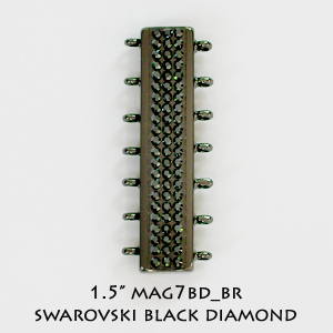 1.5" MagFlat_Swarovski Crystals - Click Image to Close