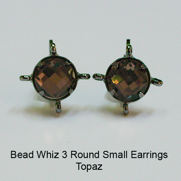 BW3 Round Small Earrings - Click Image to Close