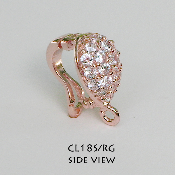 Brass CL18S_Rose Gold Plated - Click Image to Close