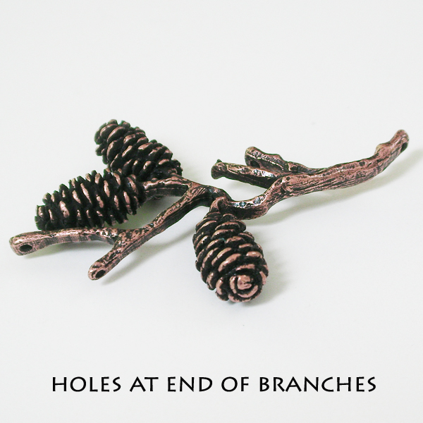 Pine cones branch - Click Image to Close