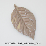 Leather Leaf_Medium_Tan